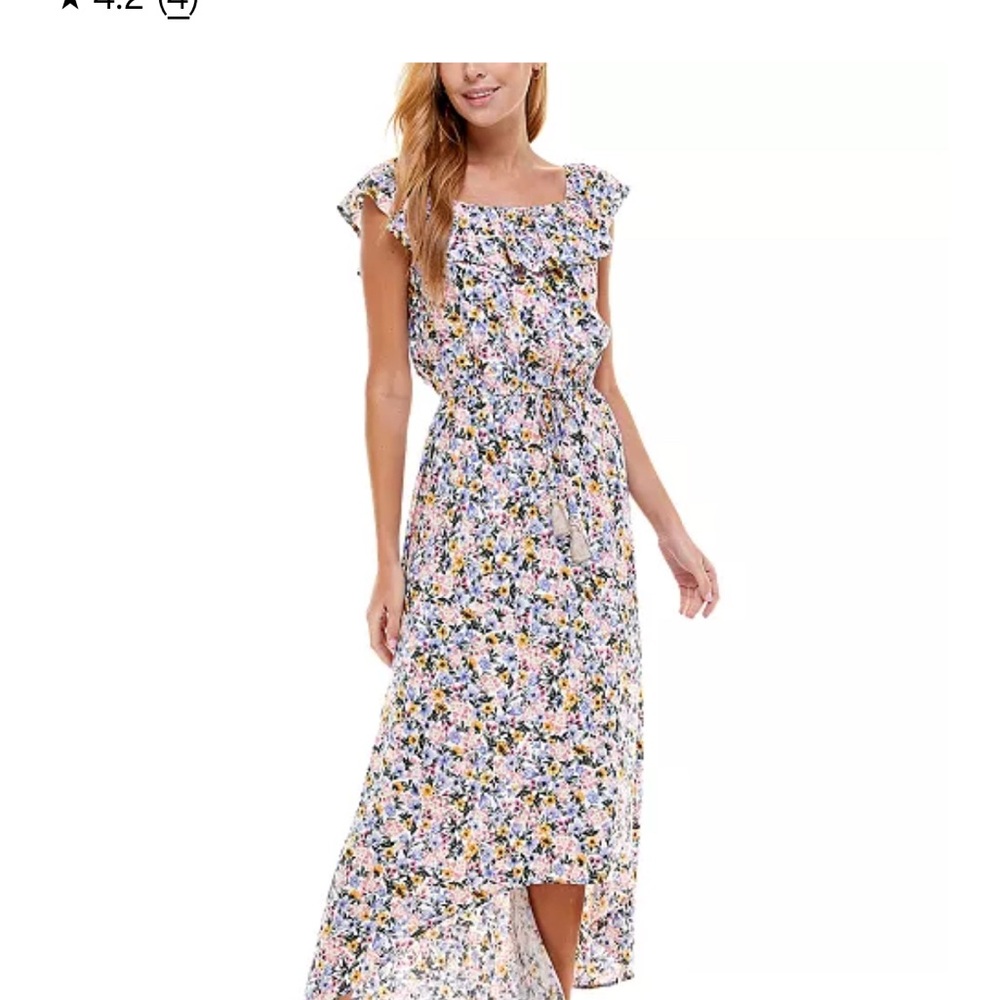 Floral Ruffle Dress